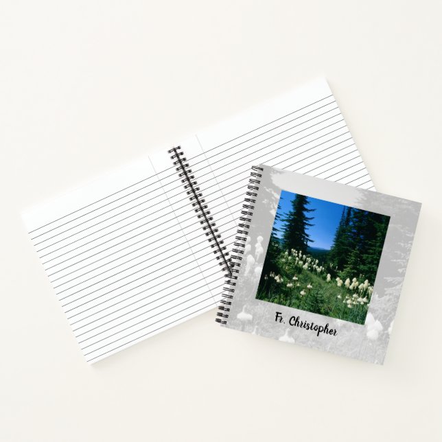 Priest Landscape Personalized Notebook (Inside)