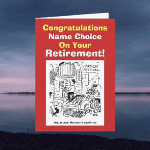 Priest or Vicar Retirement Card