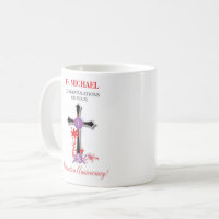 Priest Ordination Anniversary Black Cross