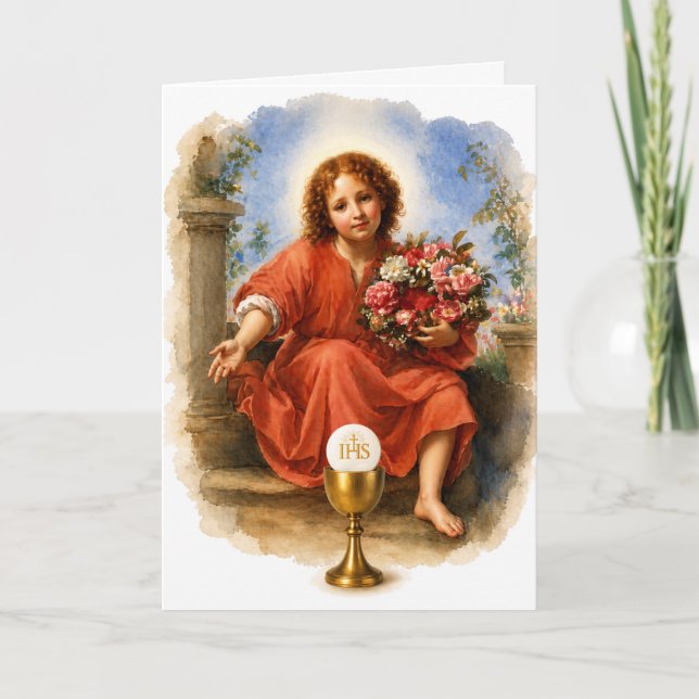 Priest Ordination Blessing Beautiful Hands Poem Card (Front)