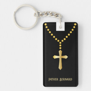 Priest Vicar Pastor Clergy Keychain
