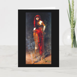 Priestess of Delphi ~ Collier Fine Art Painting Card