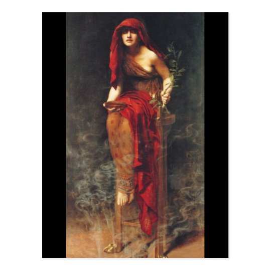 Priestess of Delphi Postcard