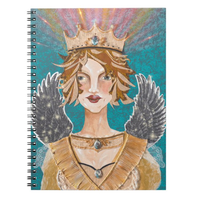 Priestess Paloma Angel Faith Gratitude Journal (Front)