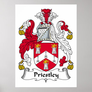 Priestley Family Crest Poster