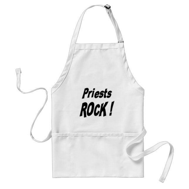 Priests Rock! Apron (Front)