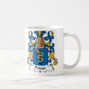 Prieur Family Crest Coffee Mug