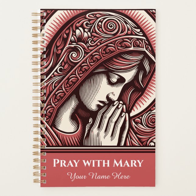 Priez la Sainte Vierge Marie | Personnalisable  (Devant)
