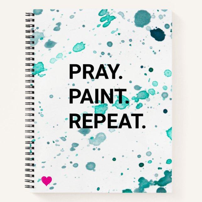 Priez. Peindre. Recommencer. Journal (Devant)