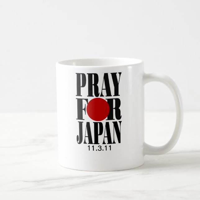 Priez pour des tasses du Japon (Droite)