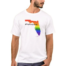 Priez pour le T-shirt d'Orlando