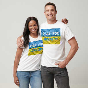 Priez pour l'Ukraine T-shirt unisex