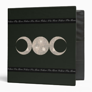 Prim Moon Design Book of Shadows Choose Backg. Col Binder
