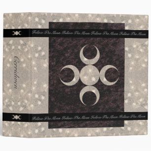 Prim Moon Design Book of Shadows Lg. Binder