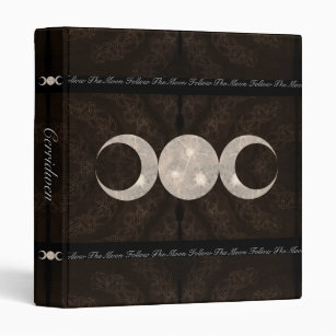 Prim Moon Design Book of Shadows Sml. Binder