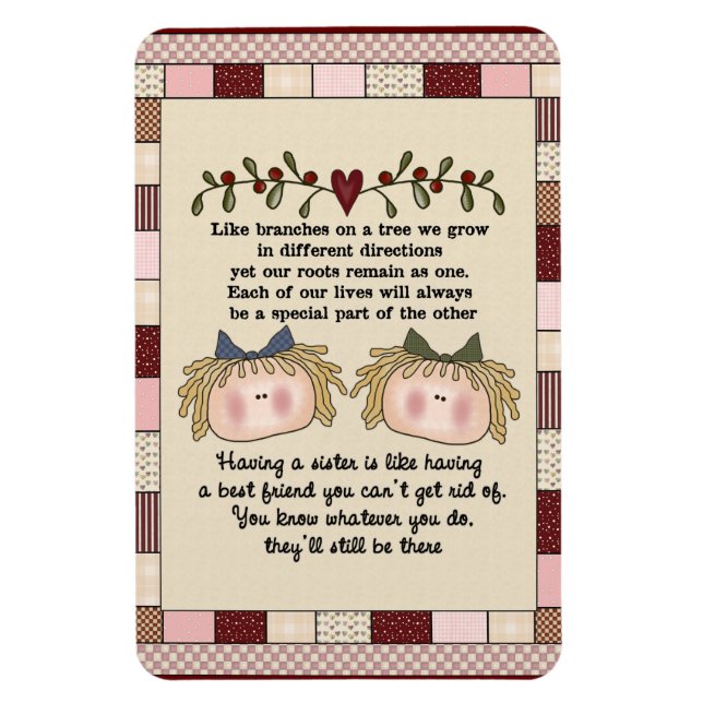 Prim Sister magnetic magnet (Vertical)