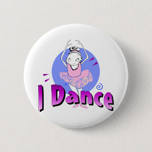 Prima Ballerina 2 Inch Round Button