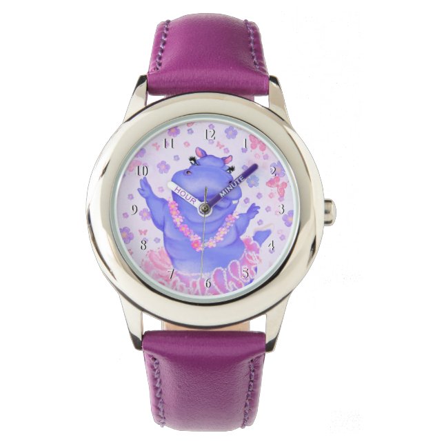 Prima Ballerina Hippo - Fun - Watch (Front)