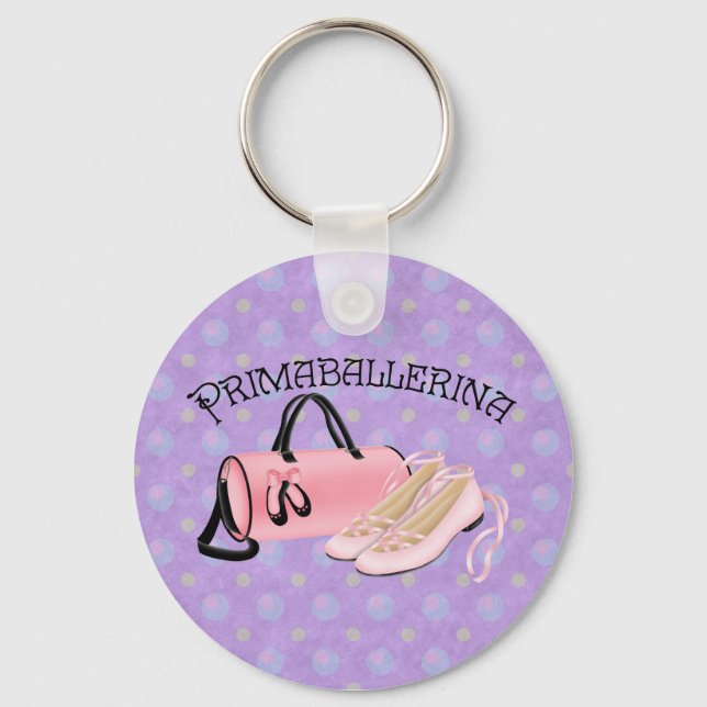 Prima Ballerina Keychain (Front)