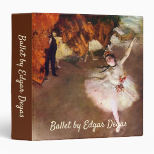 Prima Ballerina, Rosita Mauri by Edgar Degas Binder