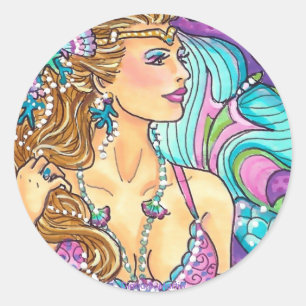 Prima Donna Classic Round Sticker