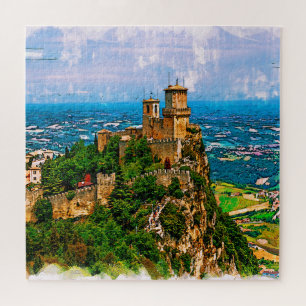 Prima Torre Guaita. Republic San Marino. Jigsaw Puzzle