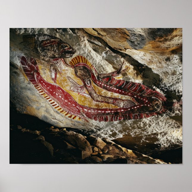 Primal Narratives: The Saga of Stone Poster (Front)