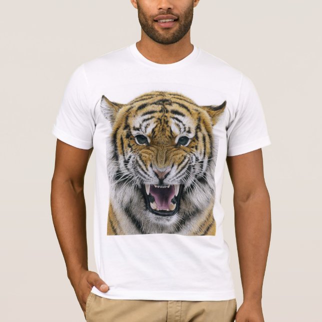 Primal Power 004 – Tiger T-Shirt (Front)
