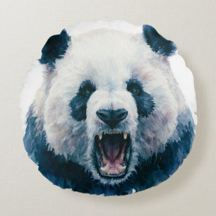 Primal Power 005 – Panda Round Pillow