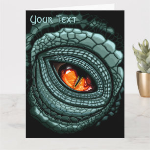 Primal Reptile Predator Eye Card