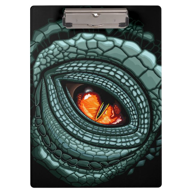 Primal Reptile Predator Eye Clipboard (Front)