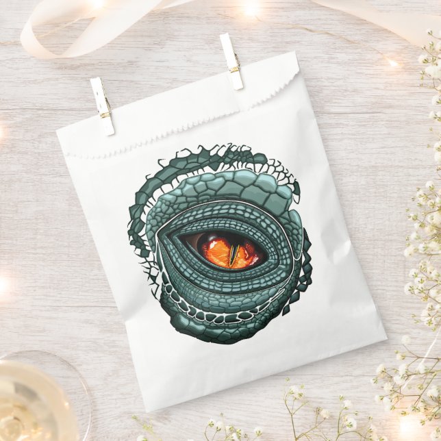 Primal Reptile Predator Eye Favour Bag (Clipped)