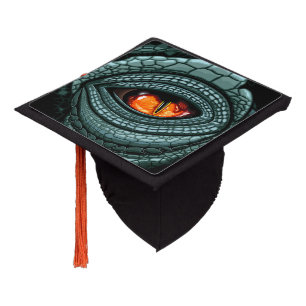 Primal Reptile Predator Eye Graduation Cap Topper