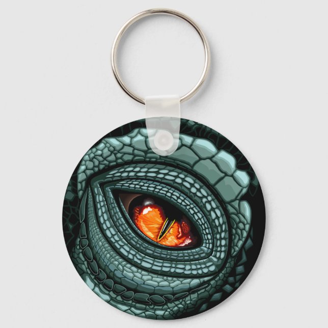 Primal Reptile Predator Eye Keychain (Front)