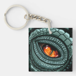 Primal Reptile Predator Eye Keychain