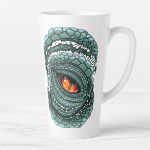 Primal Reptile Predator Eye Latte Mug