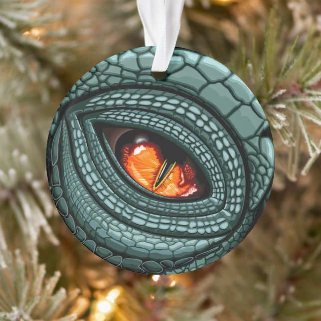 Primal Reptile Predator Eye Ornament (Tree)