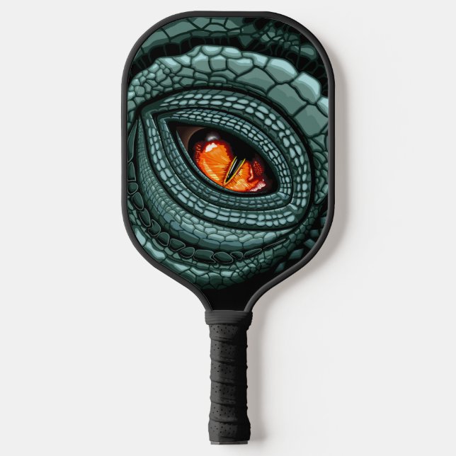 Primal Reptile Predator Eye Pickleball Paddle (Front)