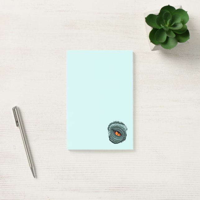 Primal Reptile Predator Eye Post-it Notes (Office)