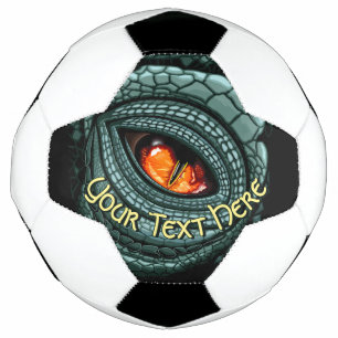 Primal Reptile Predator Eye Soccer Ball