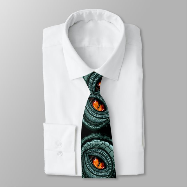 Primal Reptile Predator Eye Tie (Tied)