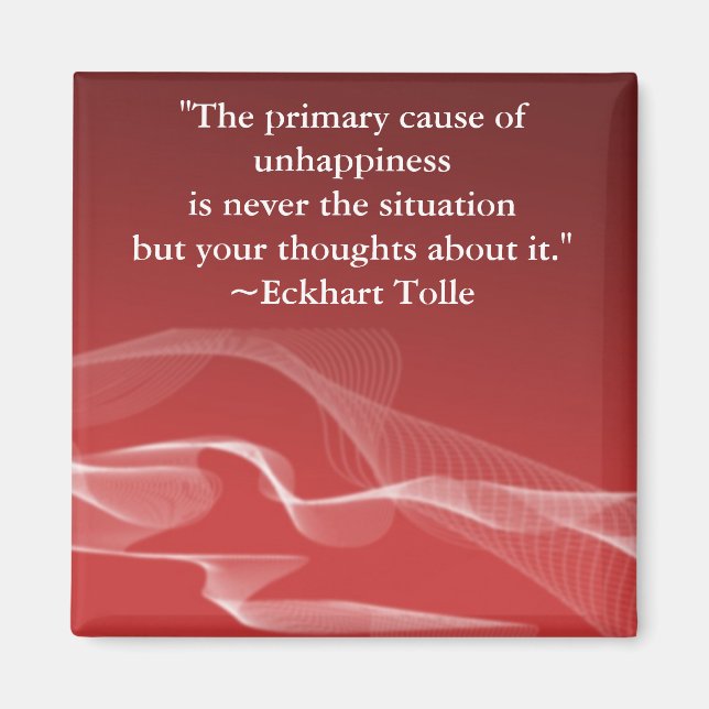 Primary Cause of Unhappiness Magnet (Front)