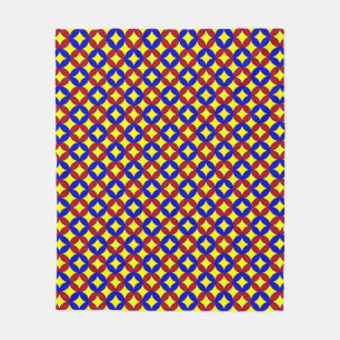 Primary Circles-08-FLEECE BLANKET M