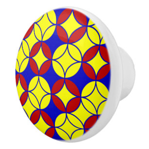 Primary Circles-10-CERAMIC KNOB