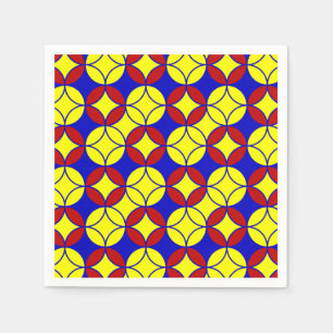 Primary Circles-10-PAPER NAPKINS