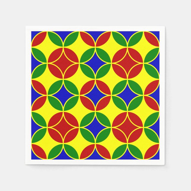 Primary Circles-1-PAPER NAPKINS (Front)