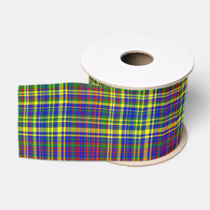 Primary Colors PLAID 08-Grosgrain Ribbon Grosgrain Ribbon