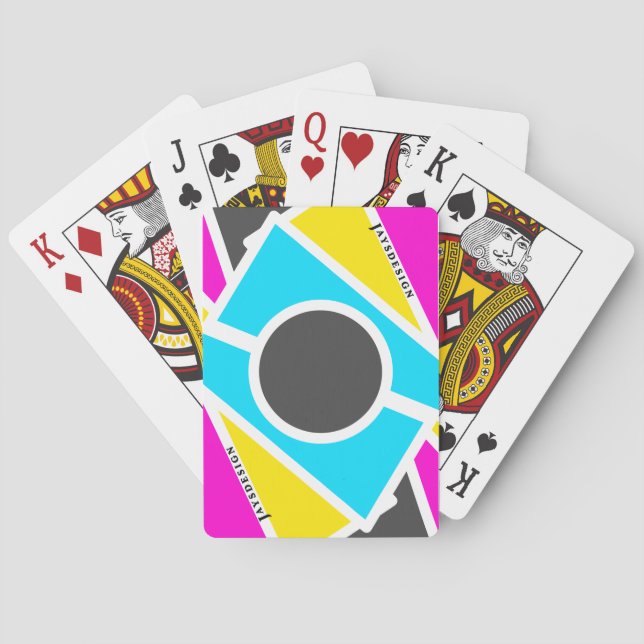 Primary Colour Playing Cards (Back)
