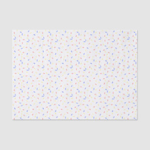 Primary Colour Sprinkles Tissue Paper