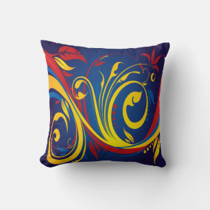 Primary Colours American MoJo Pillow